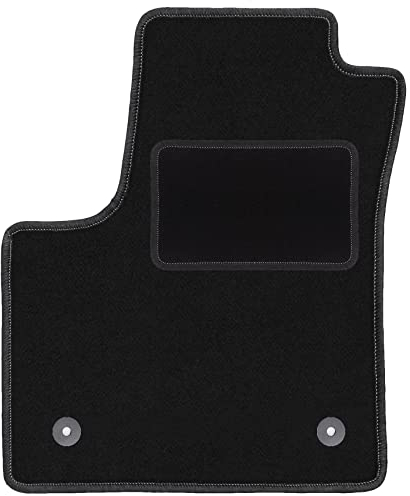 Wielganizator Automatte – Passend für Opel Meriva B Minivan 2010-2017 – Velours – Autozubehör - Praktische Fußmatte Auto – 1-teilig - schwarz