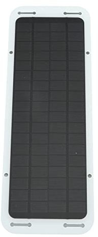 Omabeta Kit de Panneau Solaire Portable, Panneau Solaire 12 V 5 W Efficace pour la sécurité des Voitures pour Le Camping pour Les Bateaux pour Les tracteurs