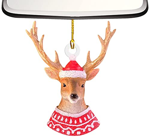 Christbaumschmuck Tiere, Zarte Tiere Basteln Christbaumschmuck, Niedliche Ferienhaus-Party-Dekoration, Doppelseitiger Druck, Langlebig Und Glatt