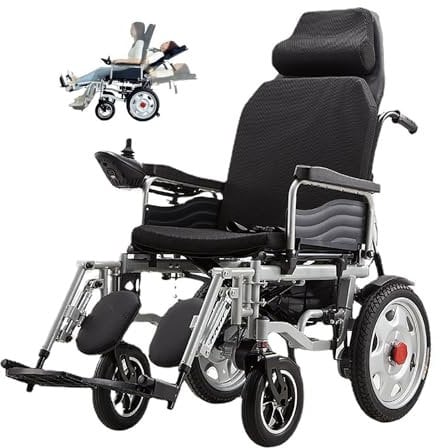 FiregoatElectric Wheelchairs for Adults All Terrain Wheelchair Foldable Electric Wheelchair with 500W Dual Motor with 40A Lithium Battery,Adjustable Backrest and Pedal Angle 360° Joystick1