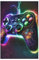 1000 Piece Jigsaw Puzzle Game Gaming Neon Game controllers Jigsaw Puzzles for Adults And Kids, Woodenboard Puzzles Home Decoration （78×53cm）