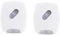 OSALADI 2St Toilettendeckellampe bewegungsmelder für led wc beleuchtung toilettenbeleuchtung Lichter mit Bewegungssensor RGB-Toilette Toilettenlampe Toilettenlicht LED-Nachtlicht Weiß