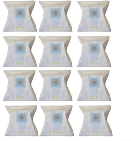 URPIZY 12 Stück Staubsaugerbeutel Ersatz für Bosch für G Typ Roboter-Staubsauger, große Kapazität, Staubbeutel