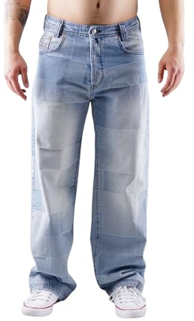 Picaldi Zicco 474 Herren Jeans | Wide Fit Straight Leg | Baggy Fit Hose | Locker geschnitten