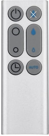 AM10 Télécommande de rechange pour purificateur d'air Dyson (argenté)