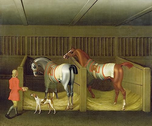 HCOTZHPY Berühmt Leinwand Wandbild Kunstdruck Leinwand Malerei Poster ein Windhund mit Blick nach links von einem berühmten Maler Leinwand Plakat für Flurdekoration 60x90cm