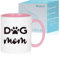 Tassen für Mama mit Dog Mom Geschenk zum Muttertag, Beste Mama, Geschenke für Hundeliebhaber, Weihnachten, Kaffeetasse to go, Geschenk für Frauen, Erntedankfest, Weihnachten, 330ml