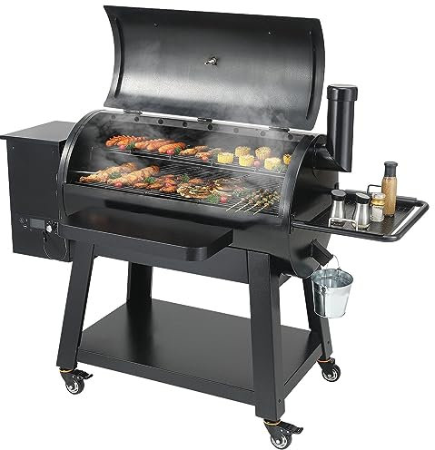 Tragbarer Holzkohlegrill mit Wagen – Robuster 62-Zoll-Kochen im Freien