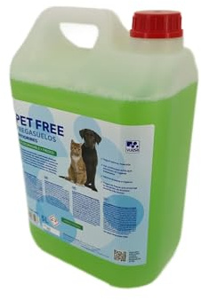 HO Higiene Online | Fregasuelos Antiorines para Mascotas | Aroma a cítricos | Pet Free | Pack 3 Garrafas de 5 Litros (3)