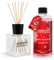 essencion Christmas Raumduft – Weihnachtliche Düfte in 500ml (Apple-Cinnamon Set mit 200ml Glasdiffusor)