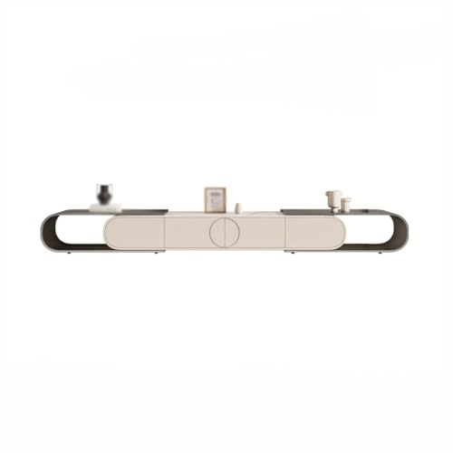 BNUTFRDD Mobile TV verniciato allungabile extra lungo da 3,2 m. audiovisivo for soggiorno con 4 cassetti Mobile TV per Camera da Letto