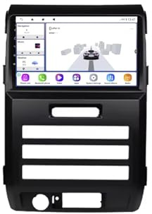 Estéreo de Automóvil para Ford F150 P415 Raptor AT MT 2008-2014 HD Pantalla Táctil+Llamadas Manos Libres Bluetooth+WiFi, Navegador GPS/Mandos Volantes, 4 Nuclear 4G+64G