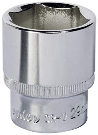 Sealey Sp1229 Walldrive Socket 29Mm 1/2Sq Drive Fully Polished