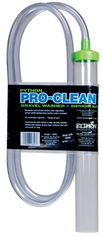 Python Gravel Cleaner, Large, Transparent