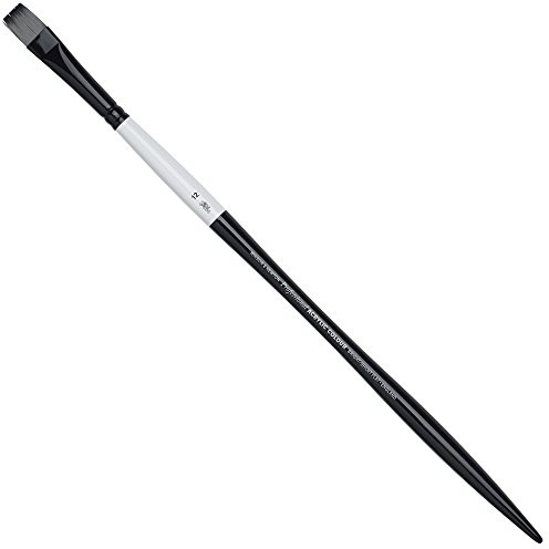 Winsor & Newton Artists' Acrylic Brush, Size 12, Bright