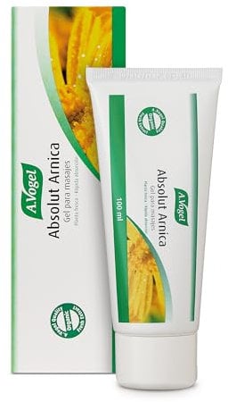 A.Vogel Absolut Árnica Gel | Orgánico para Músculos y Articulaciones | Alivio Natural de Moratones y Golpes | Alta Concentración de Árnica Montana | Rápida Absorción | 100 ml