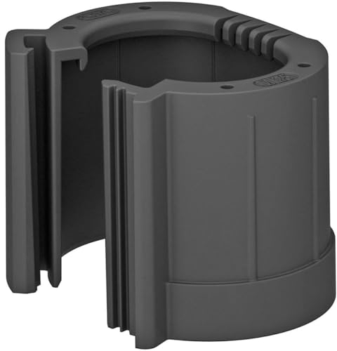 Obo-bettermann System Verbindung. - Teilbarer Rohr, M16, Polyethylen, Schwarz