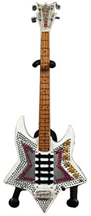 AXE HEAVEN BC-279 Bootsy Collins Space Bass Mini Guitar, White