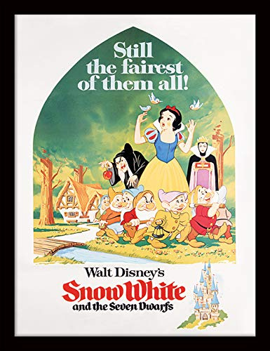 Snow White Still The Fairest Framed Print, Multi-Colour, 30 x 40 cm