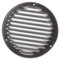 Ø 160mm Rejilla de Ventilación con Mosquitera - Rejillas de Aireación Metálicas - Acero Galvanizado