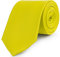 Ladeheid Herren Breite Krawatte KP-8 (150cm x 8cm, Limone)