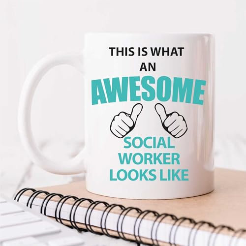 60 Second Makeover Limited This is What an Awesome Social Worker Looks Like Mug Urban Dictionary Birthday Christmas