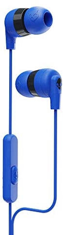 Skullcandy Ink'd+ In-Ear Wired Earbuds, Microphone, Works with Bluetooth Devices and Computers - Blue