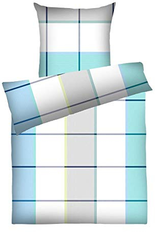 Dyckhoff Weichfrottier Bettwäsche Celina blau