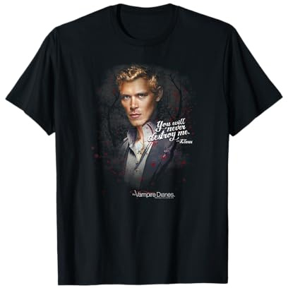 Vampire Diaries Klaus Never Destroy T Shirt T-Shirt