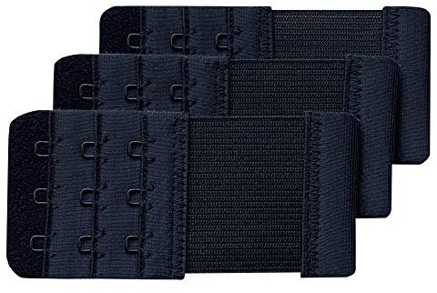 Chanie Donna 3 Pezzi morbido Estensioni reggiseno 3-ganci, 10cm x 4,7cm