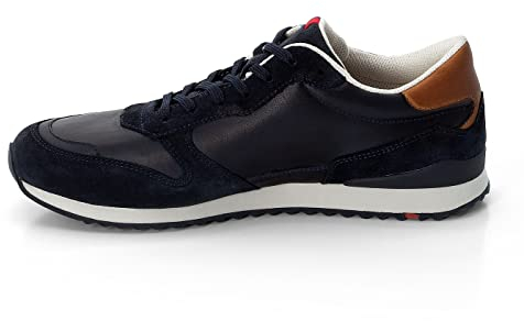 LLOYD Herren Sneaker Edmond, Männer Low-Top Sneaker,lose Einlage,Normalweit,Turnschuhe,Laufschuhe,Freizeit,sportlich,Men's,Man,Navy,41 EU / 7.5 UK