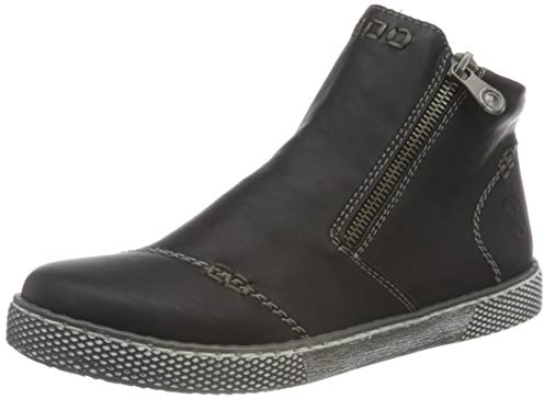 Rieker L1260, Stivali Donna, Black 00, 42 EU