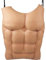 Casecover Muscle Faux Props Halloween Cosplay Costume Faux Ventre Poitrine Maquillage Drôle Poitrine Halloween Party Decoration