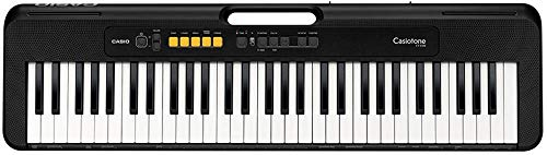 Casio Casiotone CT-S100AD Keyboard Schwarz Leuchttasten, inkl. Netzteil