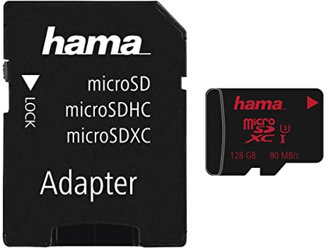 Hama microSDXC UHS Speed C3 UHS-I 128GB inkl. Adapter