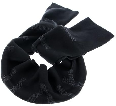 Calvin Klein Signature Branding Scarf CK Black