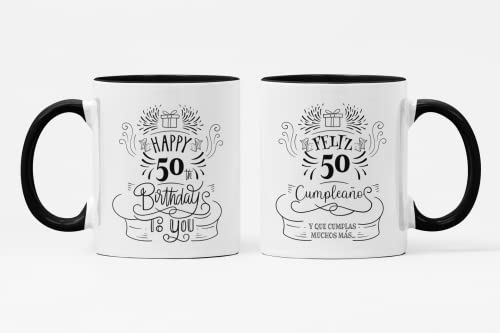 SAQUITOMAGICO Originelle und lustige Tasse. Frühstückstasse. Geburtstagsgeschenk (50)
