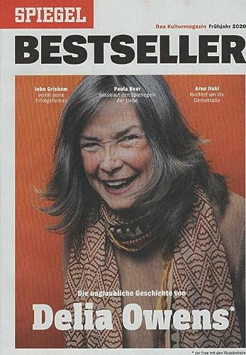 Spiegel Bestseller Magazin Deutschland Frühjahr 2020 Delia Owens