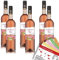 OverSeas Zinfandel Rosé, lieblich, sortenreines Weinpaket + VINOX Winecards (6x0,75l)