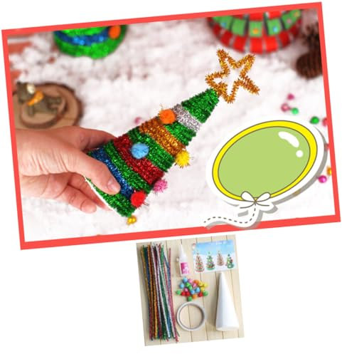 VICASKY Decoración navideña para árbol de Navidad, manualidades, juguete de escritorio, mini mesa, árbol de Navidad, decoración de mesa de comedor, árbol de Navidad, juguetes para niños, decoración de