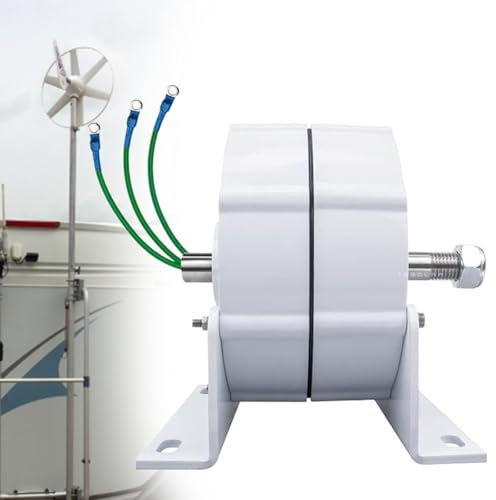 3-Phasen-Getriebeloser Permanentmagnet-Generator 8000 W, 9000 W, 10000, 12000 W Wechselstrom-Lichtmaschine, Wasser-Windturbinengenerator mit Controller,12V-9000