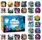 Vbnuyhim Halloween Adventskalender 2024, Puzzles Halloween – Countdown-Kalender Spielzeug Anime Puzzle – Feinmotorik-Spielzeug für Zuhause, Urlaub