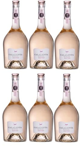 Fantini Calalenta Merlot Rosato Roséwein trocken Italien inkl. FeinWert E-Book (6 x 0,75l)
