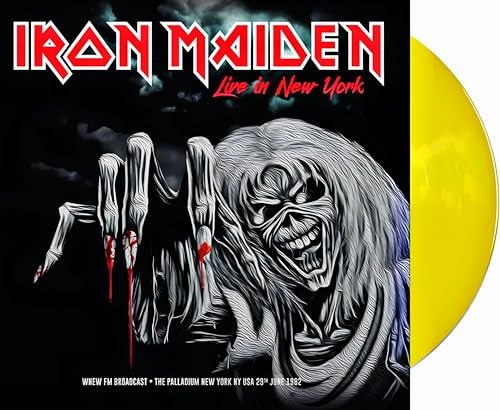 Live In New York - Iron Maiden (Special Editi on Yellow Vinyl)