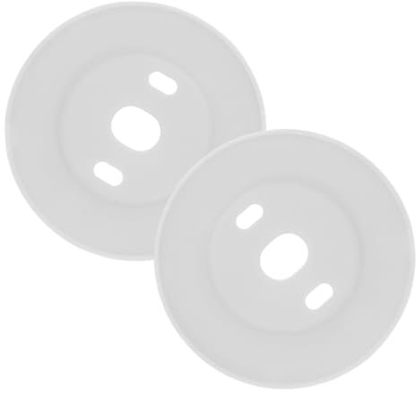 ETHZZLE 2pcs Nest Thermostat Cover Plate Wall Mount Trim Plate Protective Backplate