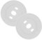 ETHZZLE 2pcs Nest Thermostat Cover Plate Wall Mount Trim Plate Protective Backplate
