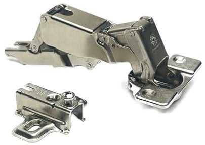 Cerniera per Anta Cucina Universale FERRARI con Apertura 165-170° Slide-On - Viti e Basetta Inclusa H4.5mm - Interasse 48mm - Ø 35mm - Made in Italy - FERROELETTRA (1)