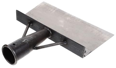 TOYANDONA Shovel Per Letame Pollame Metallo Per Pulizia Fecale Ergonomica e Design Pratico Per Stalle e Compatte