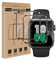 Cable Leader 2 Pack Verre Trempé pour Apple Watch Series 4/5/6/SE/SE2 (44mm), Imperméable à l'eau, Résistant à l'abrasion vitre protection, Anti Rayures, Ultra HD Apple Watch 44mm protection écran