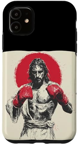 Boxing Lord Jesus Christ for Gloves and Box Ring Lovers Case for iPhone 11